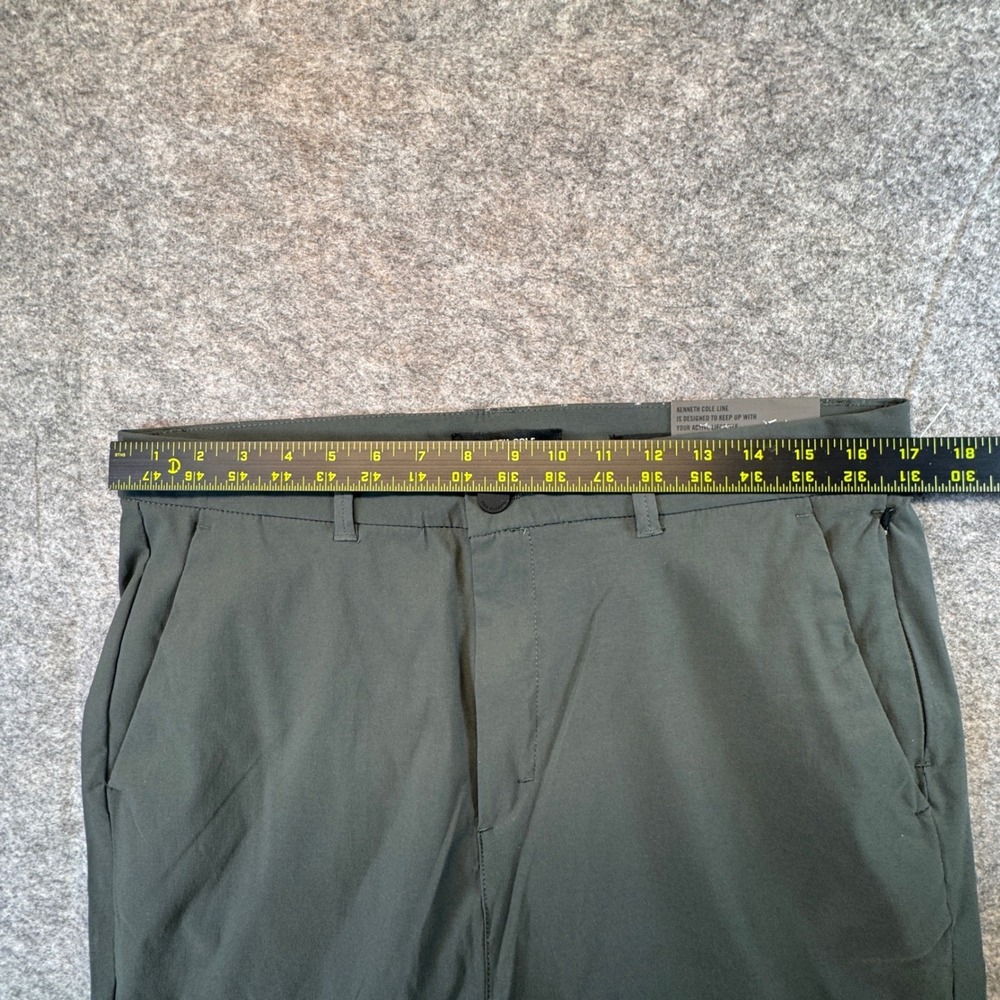 Kenneth Cole Smoked Spruce Tapered Fit Workout Pants Mens 34x32 K09D82SSUB6 NWT - Picture 3 of 12